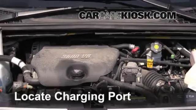 2005 Buick Terraza CX 3.5L V6 Air Conditioner Recharge Freon